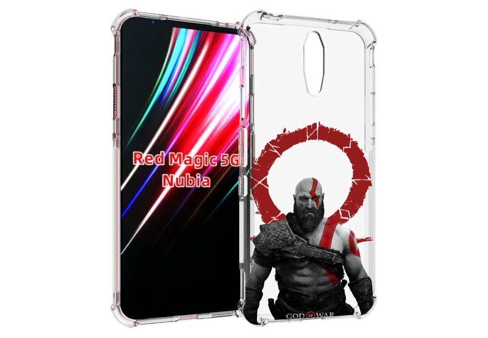 

Чехол MyPads God-of-War для ZTE Nubia Red Magic 1 5G, Прозрачный, Tocco