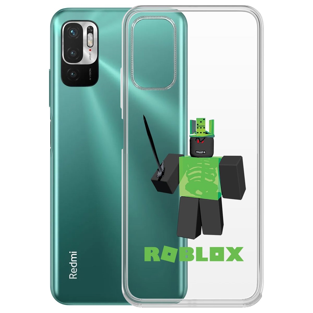 

Чехол-накладка Roblox-1x1x1x1x1 для Xiaomi Redmi Note 10T/ Poco M3 Pro, Прозрачный