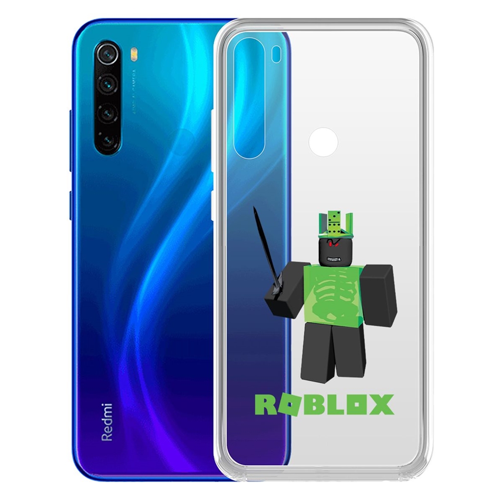 Чехол-накладка Roblox-1x1x1x1x1 для Xiaomi Redmi Note 8/Note 8 (2021)