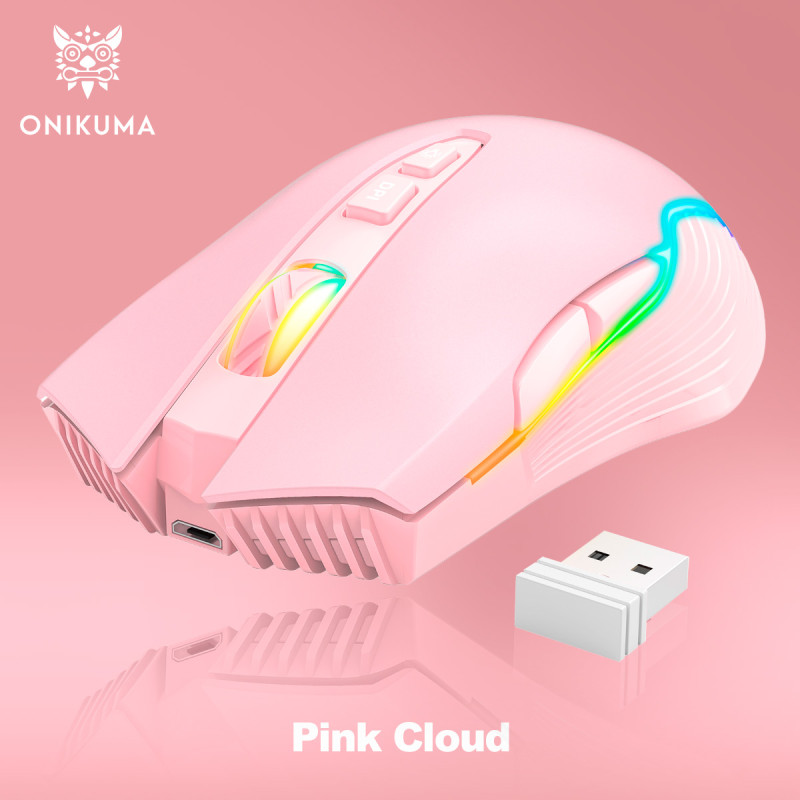 Мышь Onikuma Pink Cloud