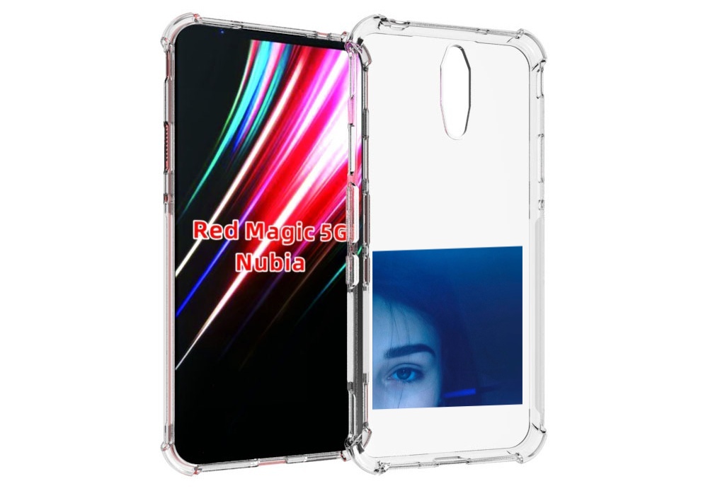 Чехол MyPads Hate Love face для ZTE Nubia Red Magic 1 5G