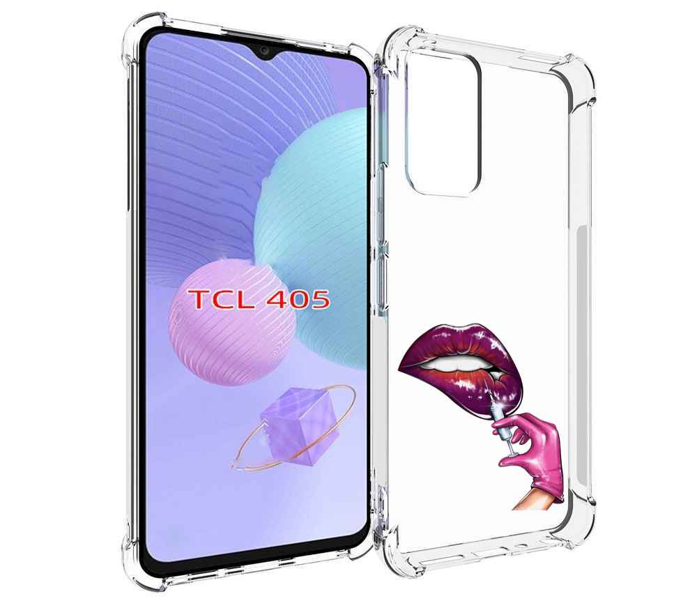 

Чехол MyPads качаем-губы для TCL 405, Tocco