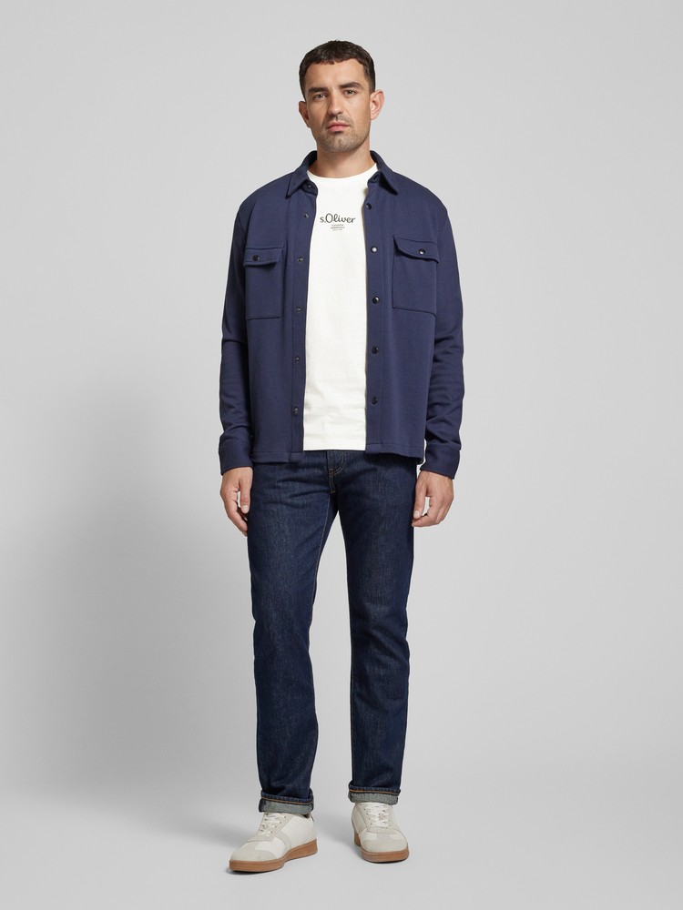 

Футболка мужская s.Oliver 2152911 белая XXL, Белый, 2152911