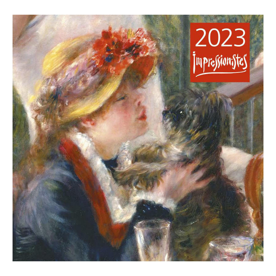 

Календарь настенный Импрессионисты на 2023 год на скрепке 30 х 30 см