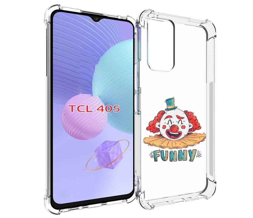 

Чехол MyPads клоун-смешной для TCL 405, Tocco