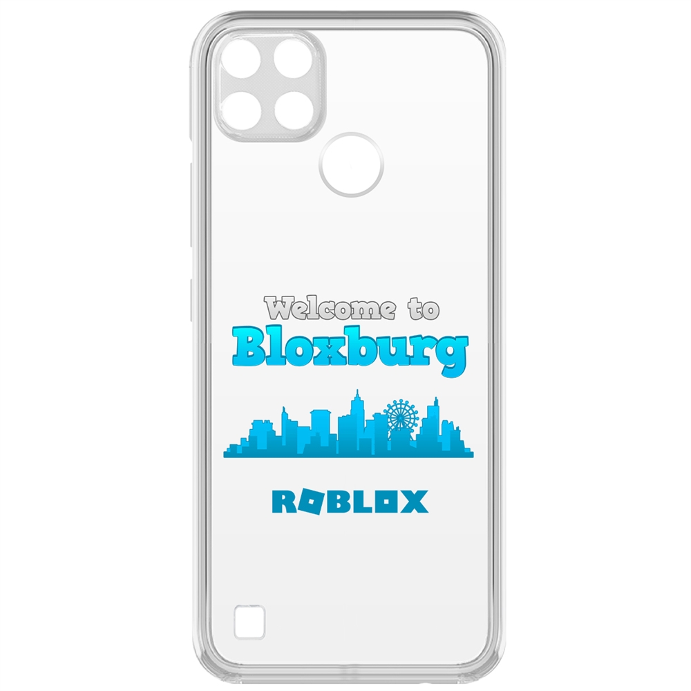 Чехол-накладка Roblox-Блоксбург для Realme C25Y