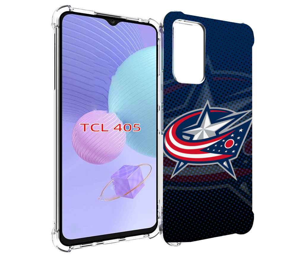 

Чехол MyPads коламбус блю джекетс для TCL 405, Tocco