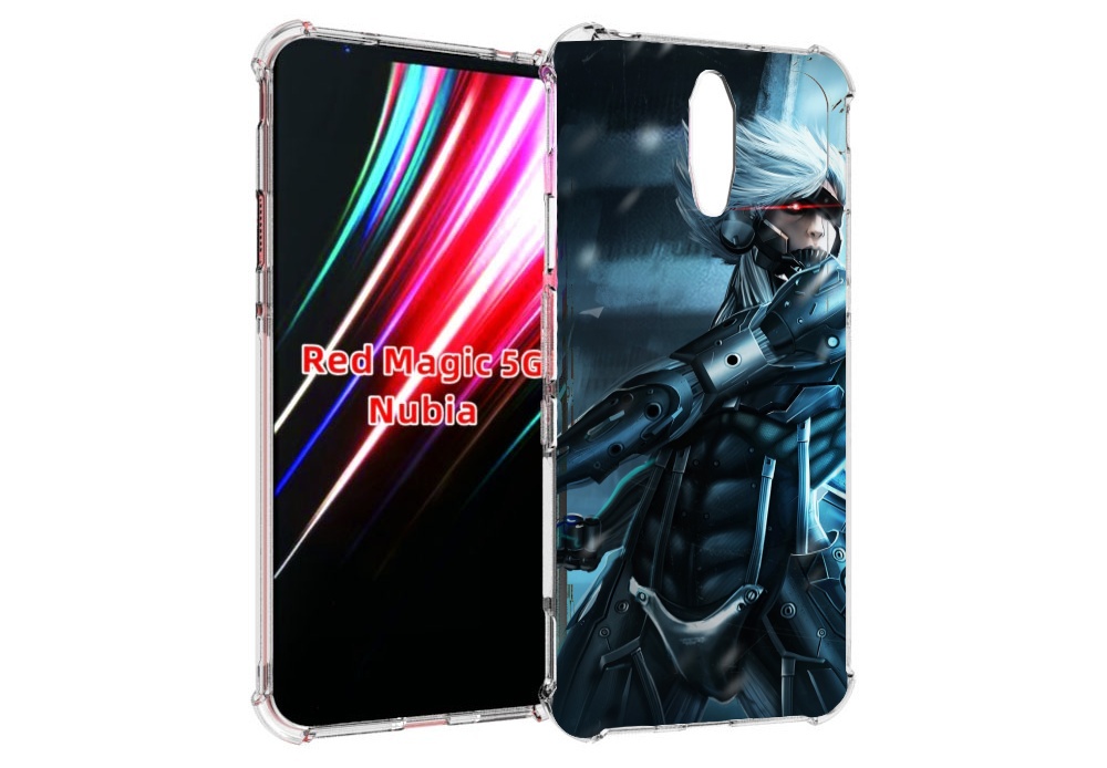 

Чехол MyPads Metal Gear Rising Revengeance для ZTE Nubia Red Magic 1 5G, Прозрачный, Tocco
