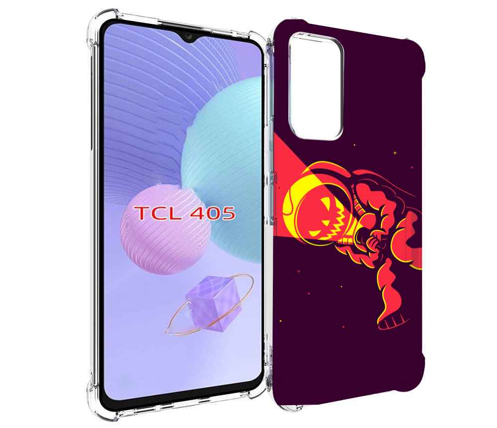 

Чехол MyPads космонавт-в-хеллуин для TCL 405, Tocco