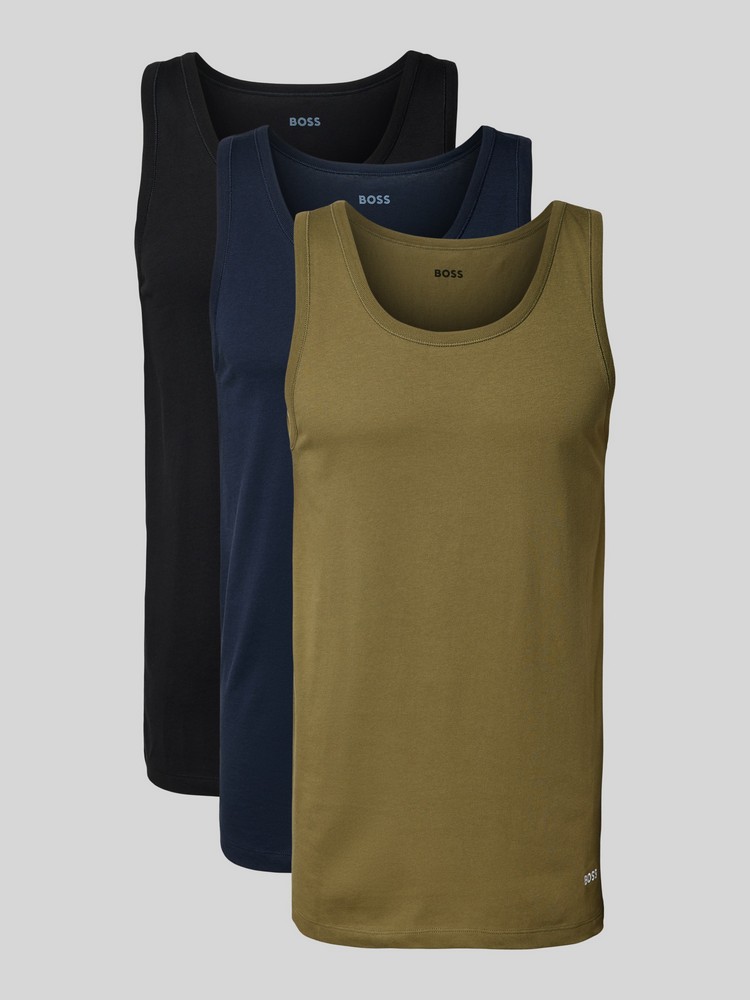 

Комплект маек мужских BOSS 50517863/00 синих XXL, Синий, 50517863/00