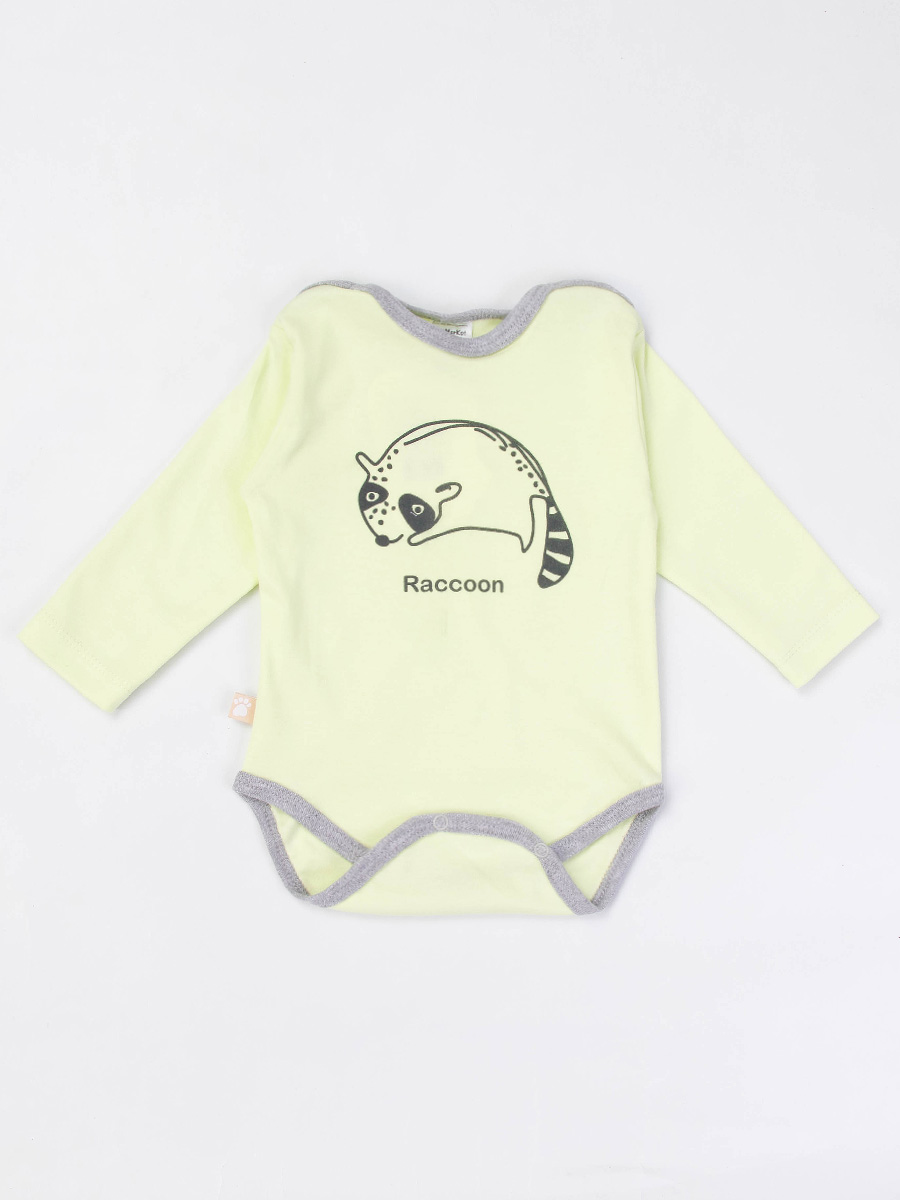 

Боди Animals Котмаркот 9190836 для мальчиков салатовый р.62, 9190836