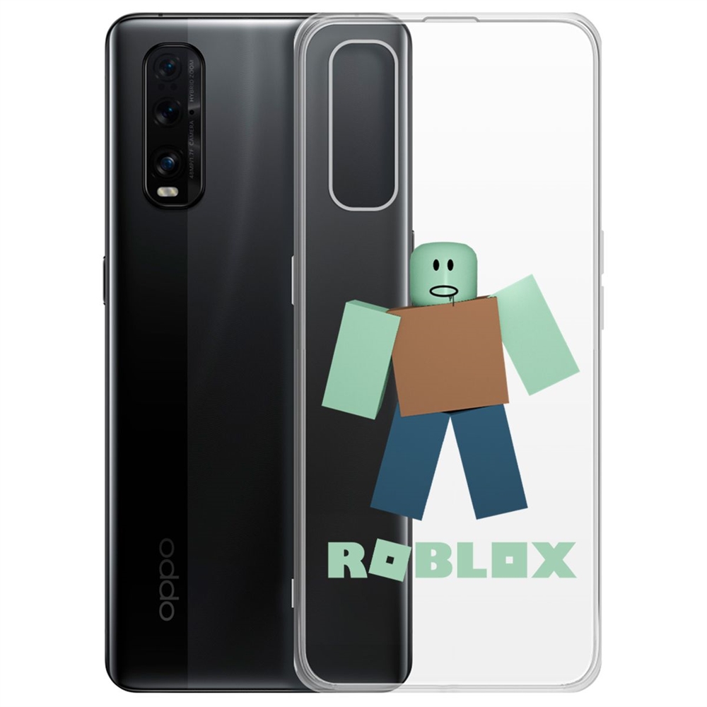

Чехол-накладка Roblox-Зомби для OPPO Find X2, Прозрачный