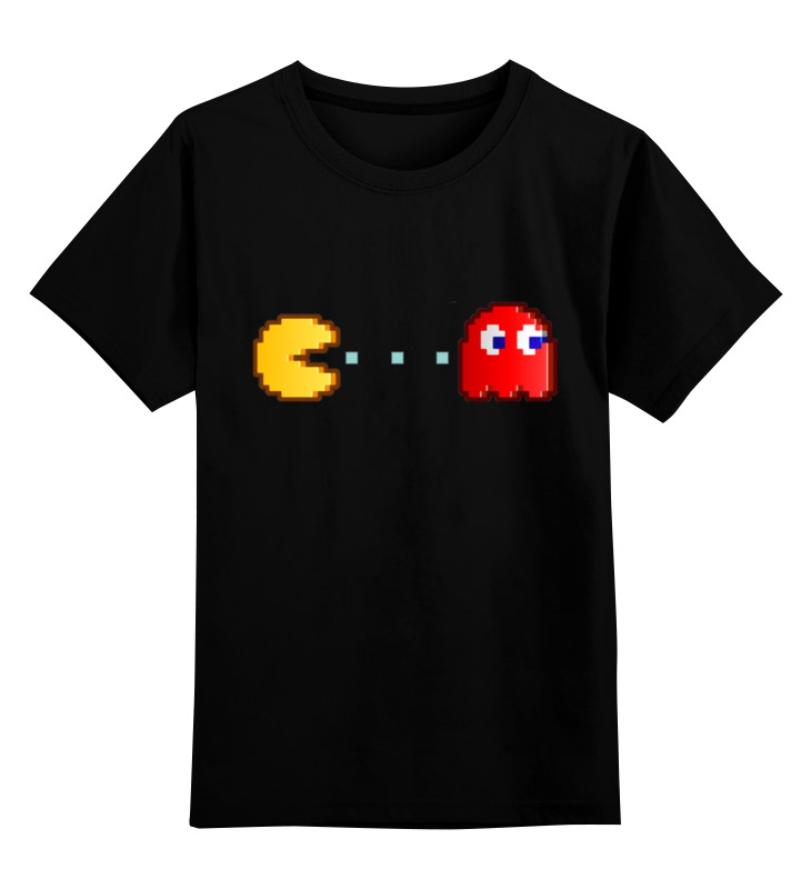 

Футболка детская Printio Pacman цв. черный р. 140, Pacman