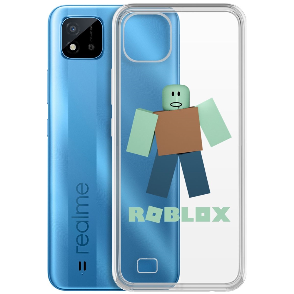 Чехол-накладка Roblox-Зомби для Realme C20