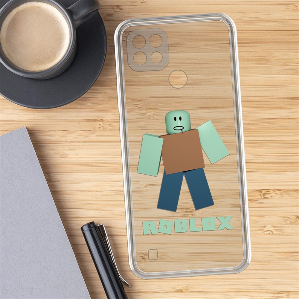 

Чехол-накладка Roblox-Зомби для Realme C21, Прозрачный