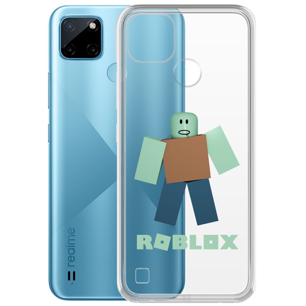 

Чехол-накладка Roblox-Зомби для Realme C21Y, Прозрачный