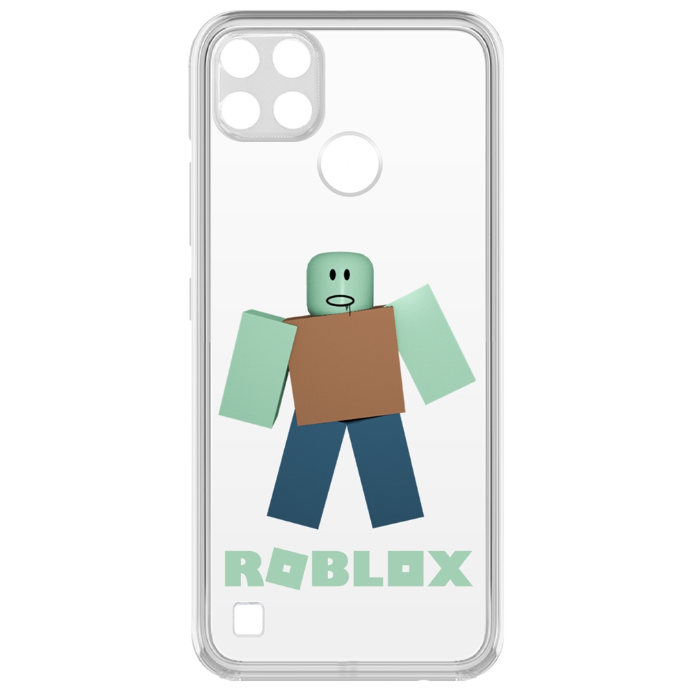 

Чехол-накладка Roblox-Зомби для Realme C25Y, Прозрачный