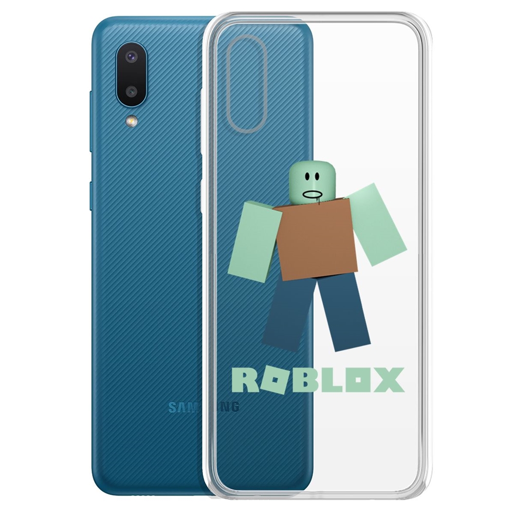 

Чехол-накладка Roblox-Зомби для Samsung Galaxy A02 (A022), Прозрачный