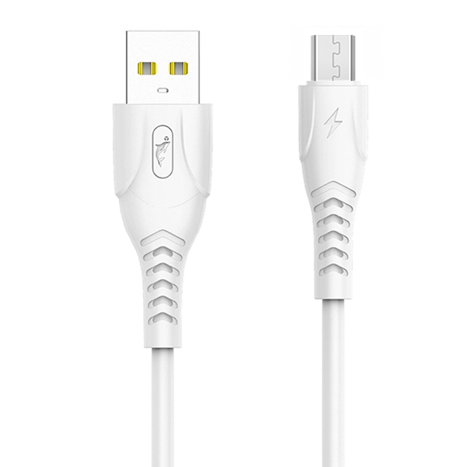 

Дата-кабель SKYDOLPHIN S08V USB - micro USB, 1 м, белый, S08V