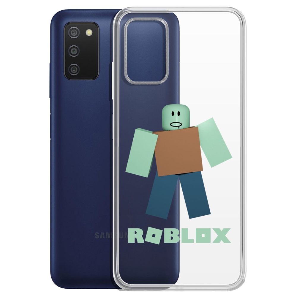 

Чехол-накладка Roblox-Зомби для Samsung Galaxy A03s (A037), Прозрачный