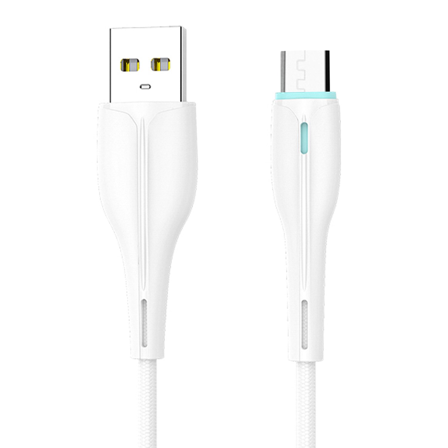 Дата-кабель SKYDOLPHIN S48V USB - micro USB, 1 м, белый