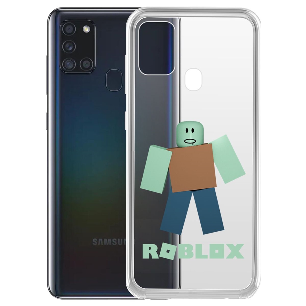

Чехол-накладка Roblox-Зомби для Samsung Galaxy A21s (A217), Прозрачный