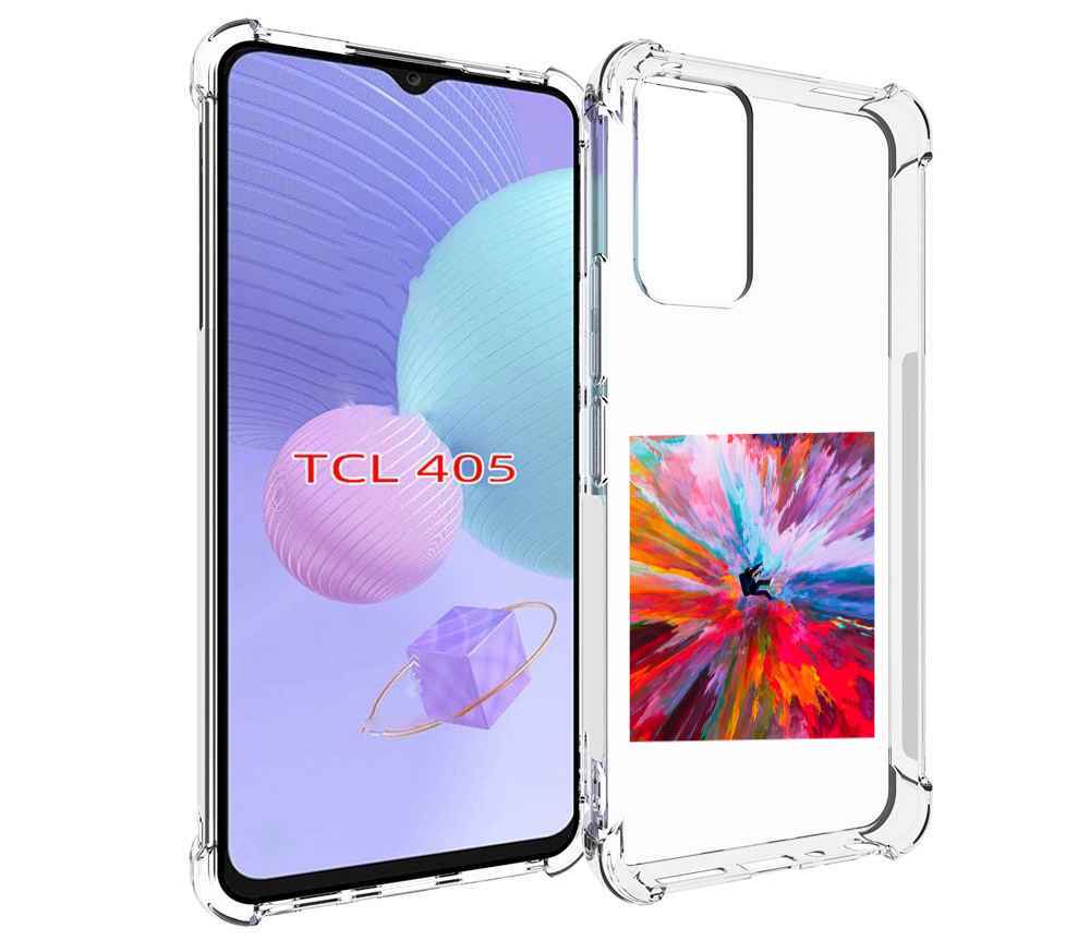

Чехол MyPads красочный астранавт для TCL 405, Tocco