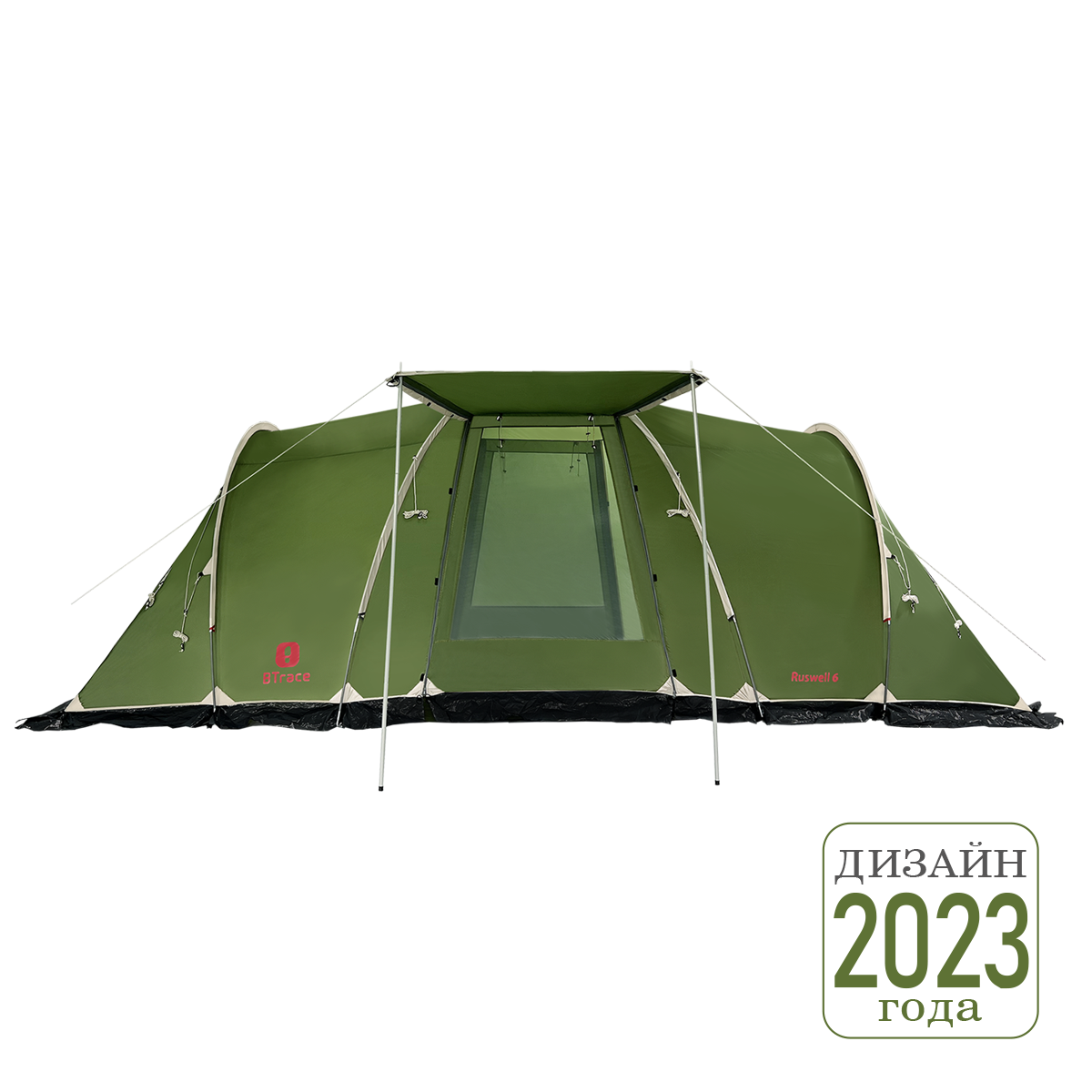 фото Палатка btrace ruswell 6 green t0270 nobrand