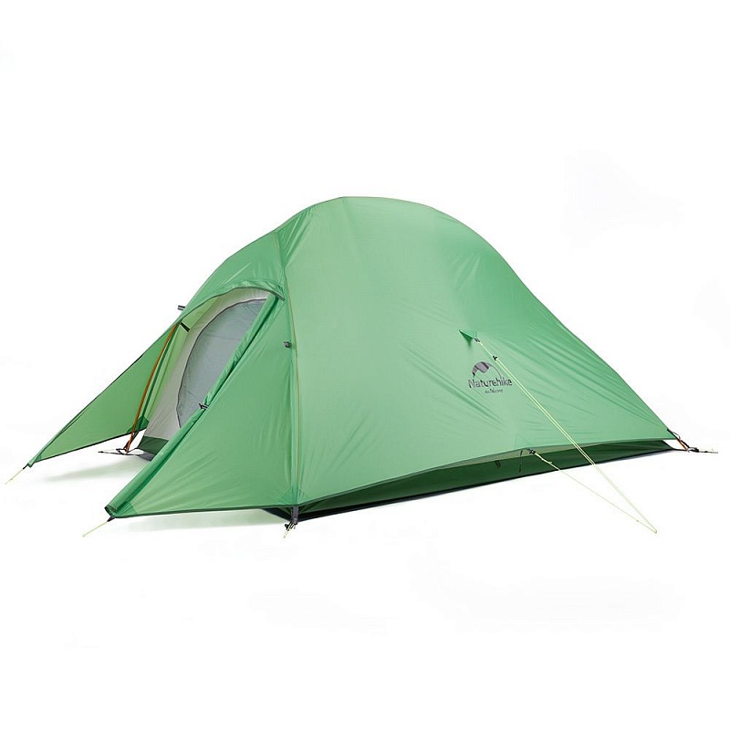 фото Палатка naturehike сloud up 2 210t nh17t001-t с футпринтом оранжевая