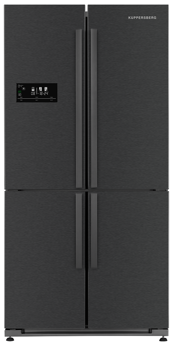 Холодильник KUPPERSBERG NMFV 18591 DX черный холодильник side by side kuppersberg nffd 183 wg
