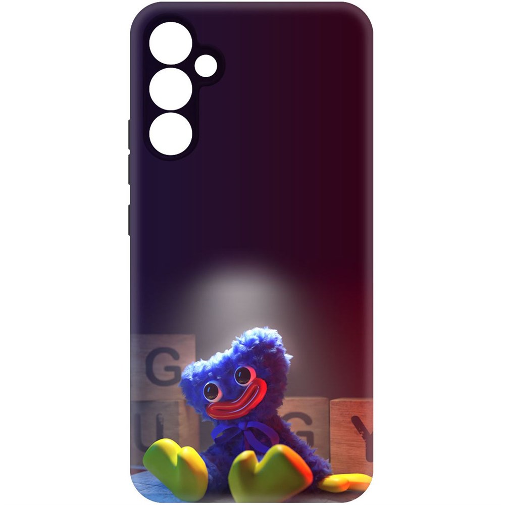 

Чехол-накладка Софт Хаги Ваги игрушка для Samsung Galaxy A34 5G (A346), Черный