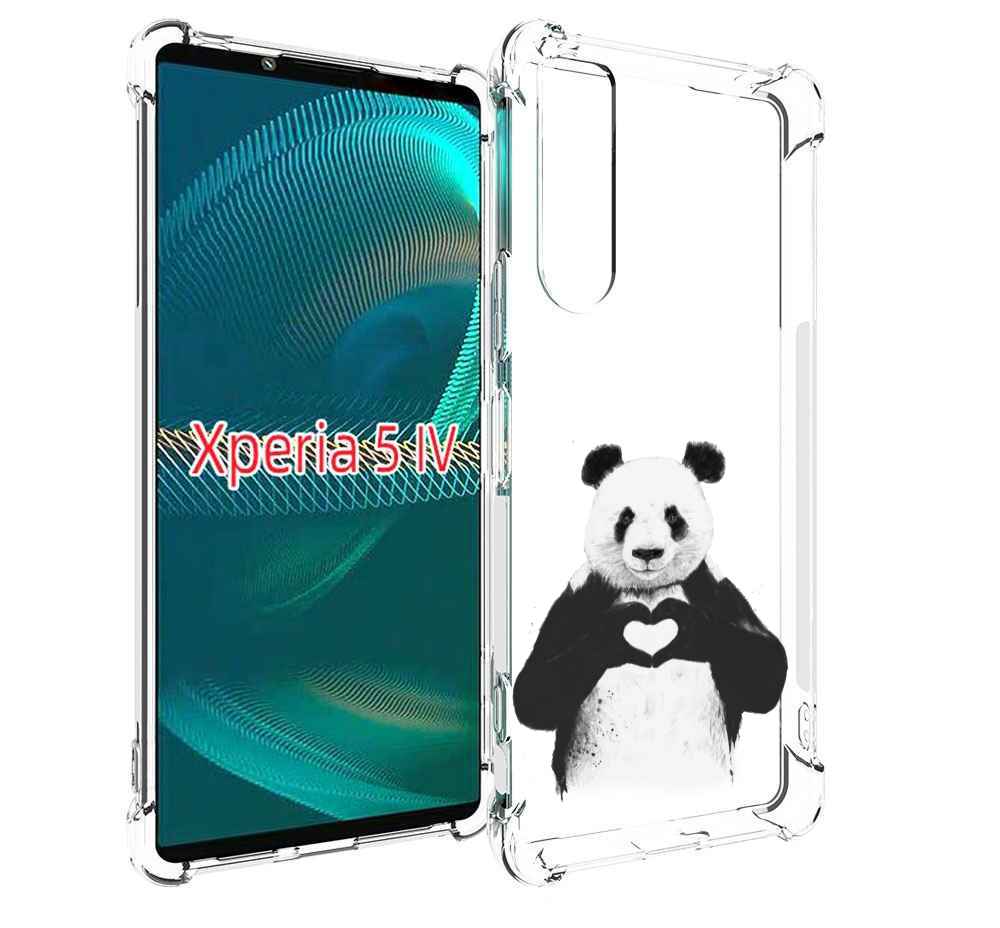 

Чехол MyPads Влюбленная панда для Sony Xperia 5 IV (5-4), Прозрачный, Tocco
