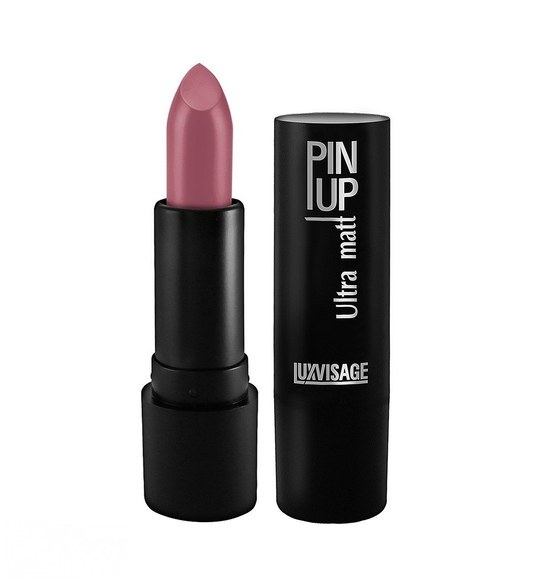 Помада губная LUXVISAGE PIN-UP ultra matt тон 518  4 г самые яркие речи