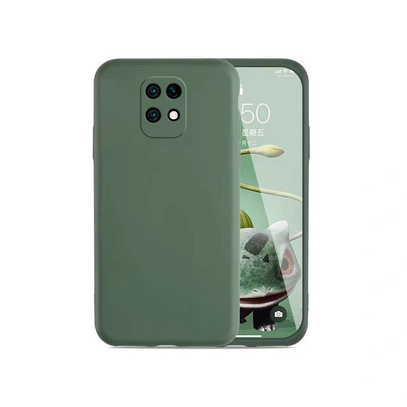 фото Чехол накладка с защитой камеры для xiaomi redmi 9c / для хаоми 9с / зеленый qvatra