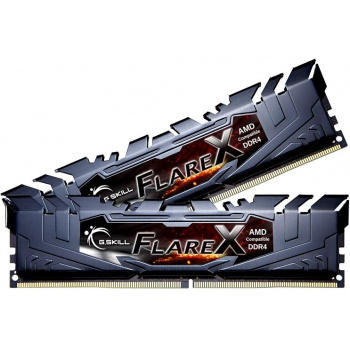 Оперативная память G.Skill Flare X 32Gb DDR4 3200MHz (F4-3200C16D-32GFX) (2x16Gb KIT)