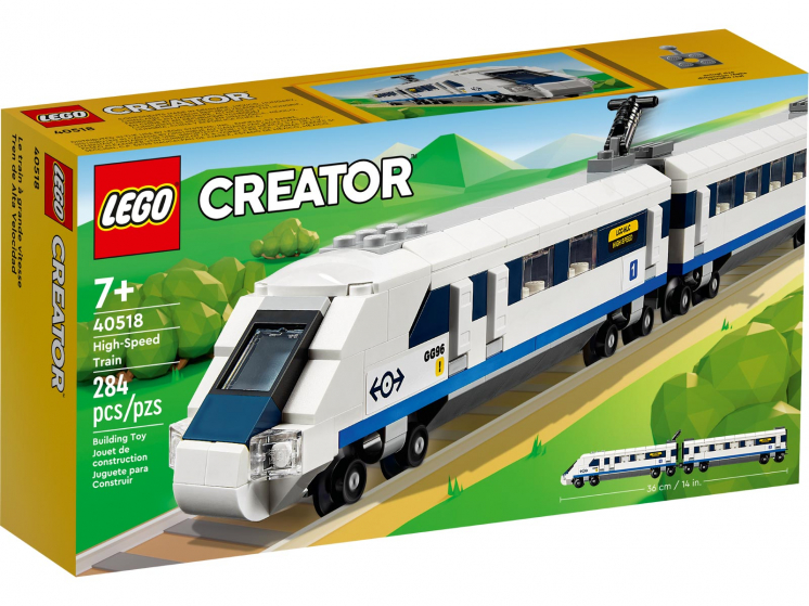 фото Конструктор lego creator скоростной поезд 40518