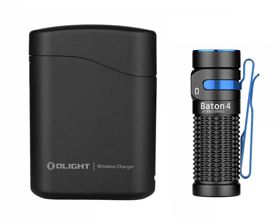 

Фонарь Olight Baton 4 Black Premium Edition, 16340, Luminus SST-40, 170 метров, 1300 люмен, Черный, Baton 4 Premium Edition