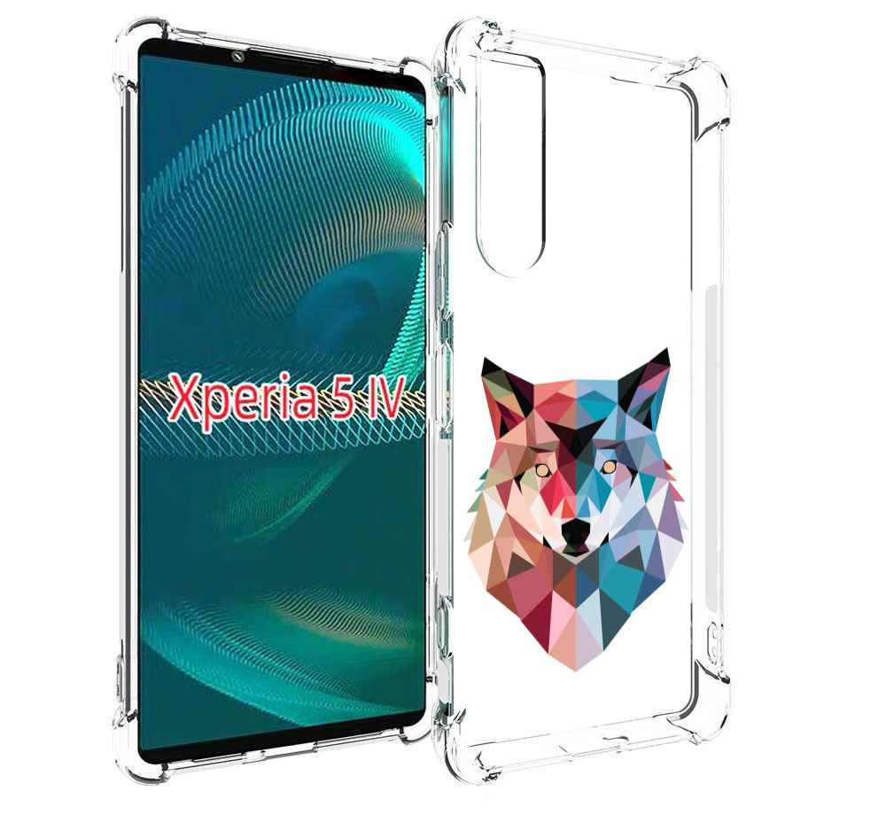 

Чехол MyPads Геометрический-волк для Sony Xperia 5 IV (5-4), Прозрачный, Tocco