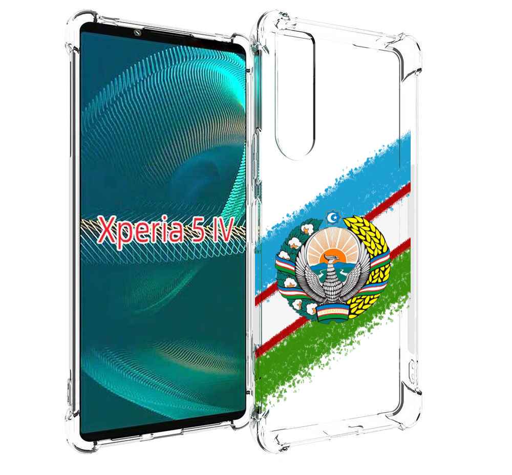 

Чехол MyPads Герб флаг Узбекистана для Sony Xperia 5 IV (5-4), Прозрачный, Tocco