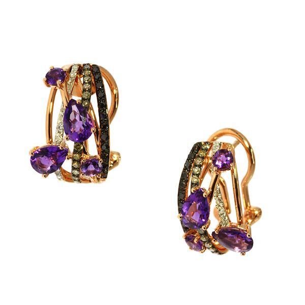 

Серьги из красного золота с бриллиантом/аметистом JV S829AMC4RX_SR_DB_DN_AM_PINK, S829AMC4RX_SR_DB_DN_AM_PINK