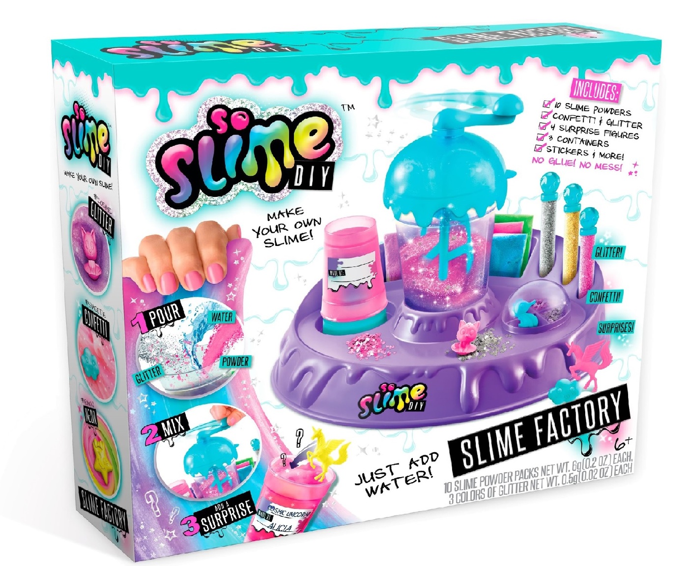 

Набор для изготовления слаймов POP-ARTY Slime Factory Фабрика Слаймов LGSL-0826-10