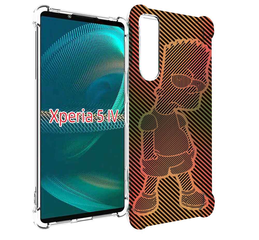 

Чехол MyPads Графический-Барт-Симпсон для Sony Xperia 5 IV (5-4), Прозрачный, Tocco