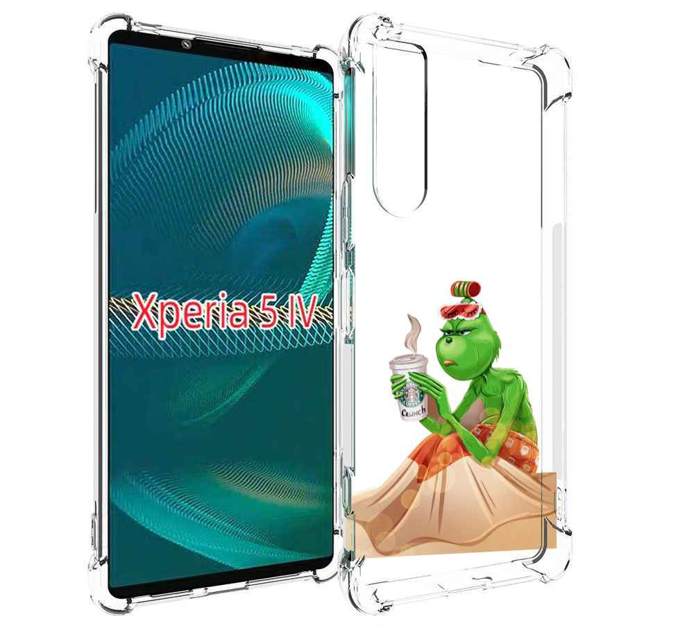 

Чехол MyPads Гринч-в-платье для Sony Xperia 5 IV (5-4), Прозрачный, Tocco