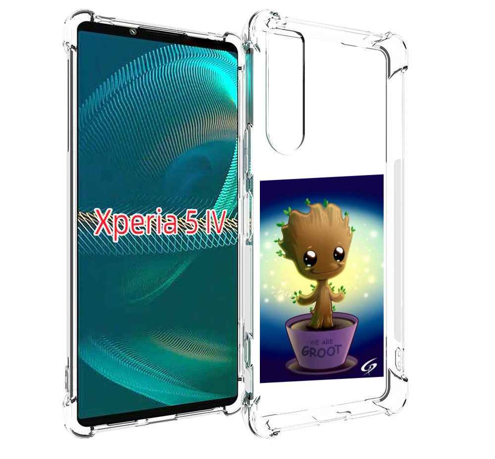 

Чехол MyPads Грут для Sony Xperia 5 IV (5-4), Прозрачный, Tocco