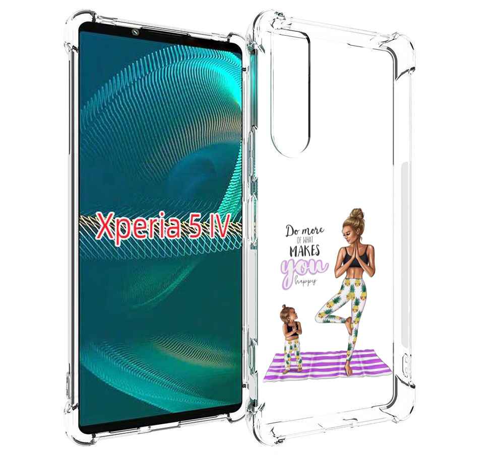 

Чехол MyPads Девочки-в-ананасах для Sony Xperia 5 IV (5-4), Прозрачный, Tocco
