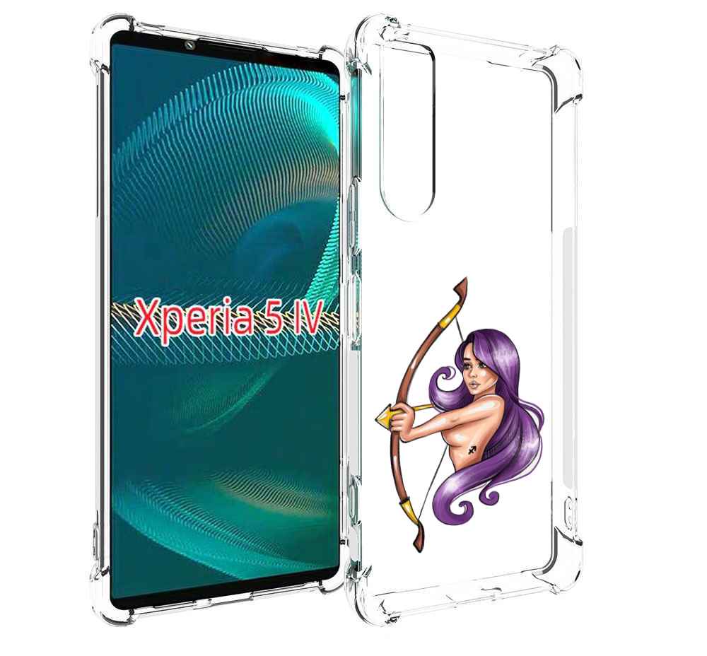 

Чехол MyPads Девушка-Стрелец женский для Sony Xperia 5 IV (5-4), Прозрачный, Tocco