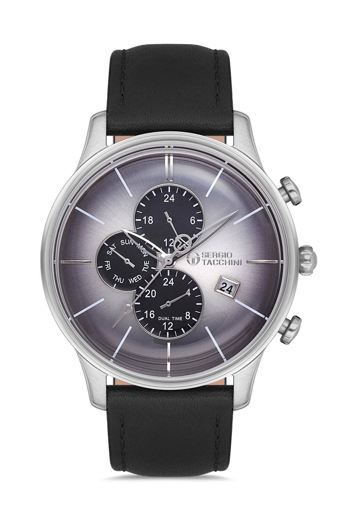 фото Наручные часы мужские sergio tacchini st.1.10151-1 черные