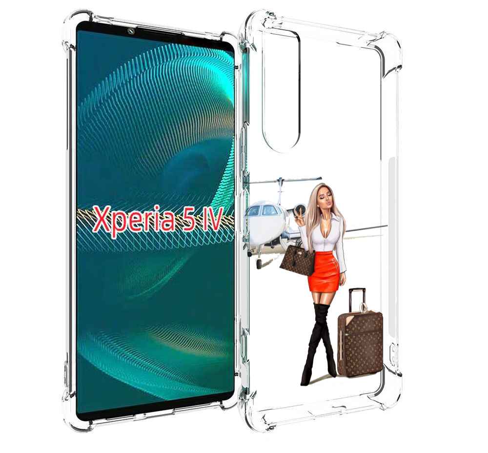 

Чехол MyPads Деловая-девушка женский для Sony Xperia 5 IV (5-4), Прозрачный, Tocco