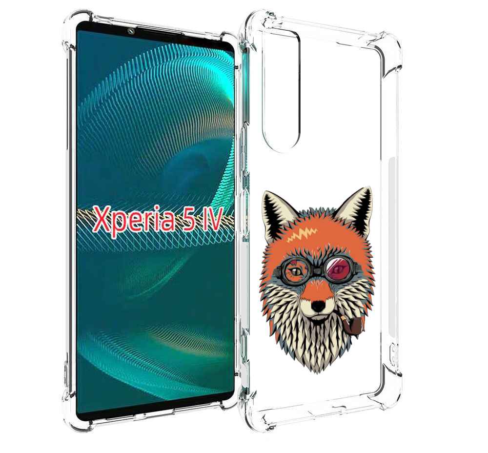 

Чехол MyPads Деловой лис для Sony Xperia 5 IV (5-4), Прозрачный, Tocco
