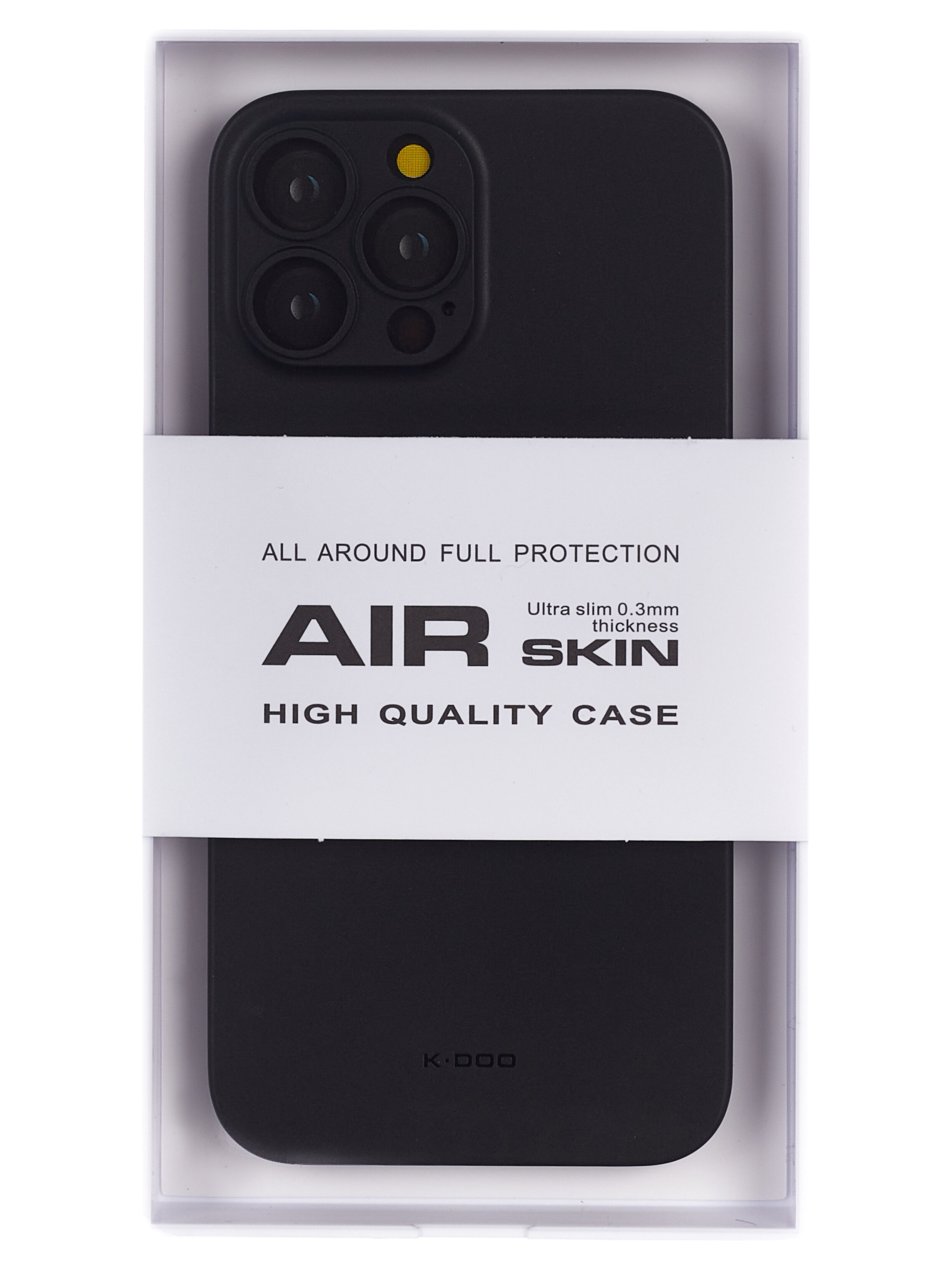 Чехол для iPhone 15 Pro AIR Skin-Чёрный